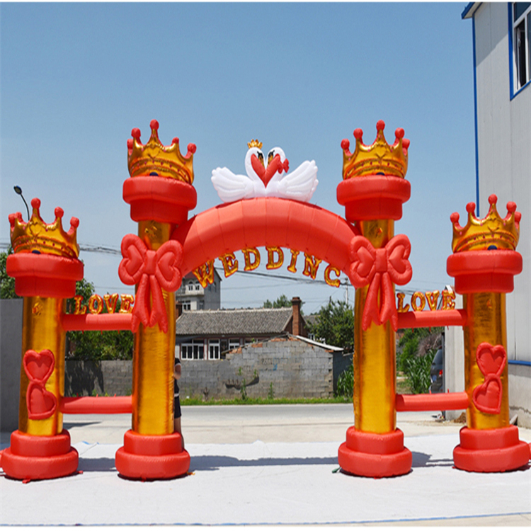 水城节日大型充气拱门
